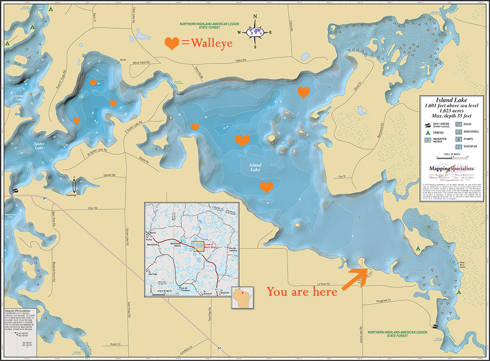 walleye-map